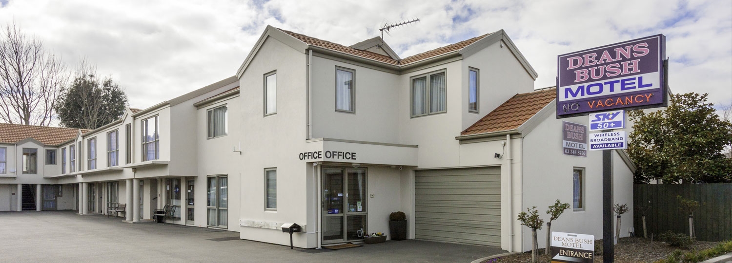 motel accommodation close to Christchurch airport